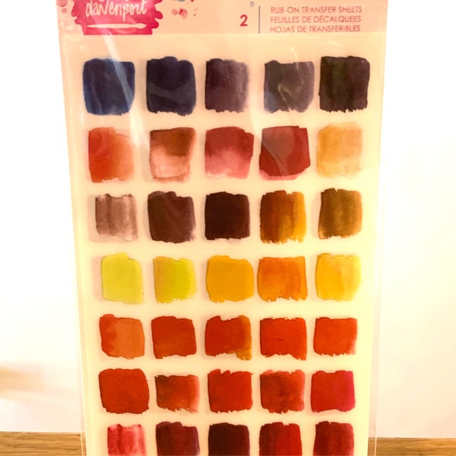  American Crafts 6/Pkg Jane Davenport Mixed Media 2 Acrylic  Stamps : Arts, Crafts & Sewing