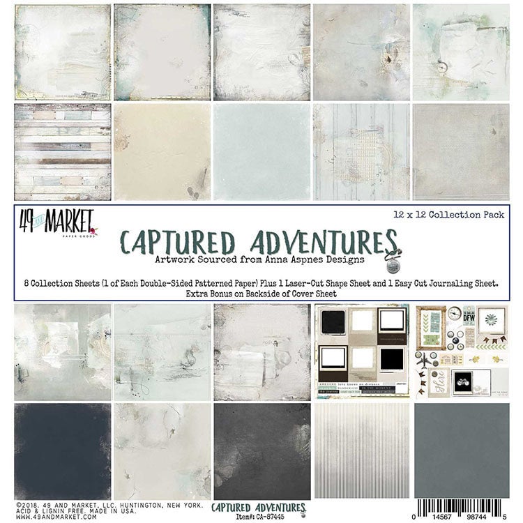 49 and market 12×12 Captured Adventures Collection Pack ca-87445